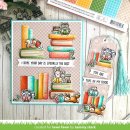 Lawn Fawn, clear stamp, little woodland library