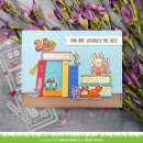 Lawn Fawn, clear stamp, little woodland library