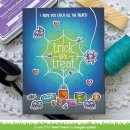 Lawn Fawn, clear stamp, sweet spiders