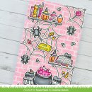 Lawn Fawn, clear stamp, sweet spiders