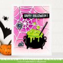 Lawn Fawn, clear stamp, sweet spiders
