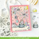 Lawn Fawn, clear stamp, sweet spiders