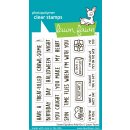 Lawn Fawn, clear stamp, sweet spiders add-on