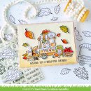Lawn Fawn, clear stamp, treat cart add-on: coffee