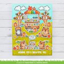 Lawn Fawn, clear stamp, treat cart add-on: coffee