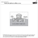 Lawn Fawn, clear stamp, treat cart add-on: coffee