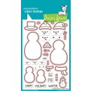 Lawn Fawn, lawn cuts/ Stanzschablone, frosty family