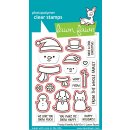 Lawn Fawn, lawn cuts/ Stanzschablone, frosty family add-on