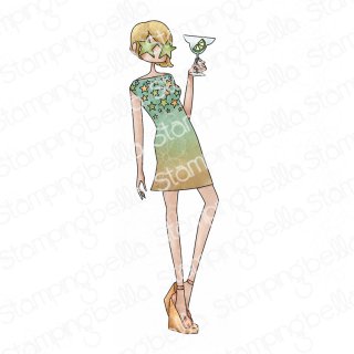 Stamping Bella, Rubber Stamp, UPTOWN GIRL FRANCINE LOVES...