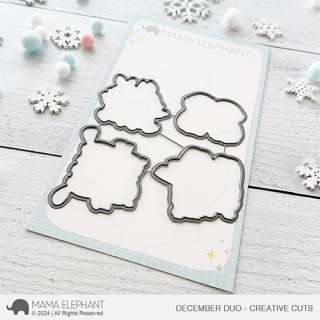 Mama Elephant, Creative Cuts/ Stanzschablone, December Duo