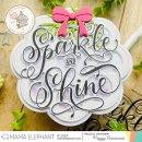 Mama Elephant, clear stamp, SPARKLE AND SHINE