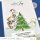 Mama Elephant, clear stamp, YULETIDE GREETINGS