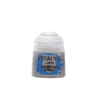 Warhammer Colour Layer: RUNEFANG STEEL 12ml