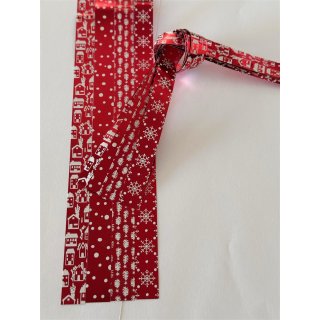 Fröbelsterne, Papierstreifen rot / weiß...