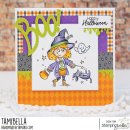 Stamping Bella, Rubber Stamp, LITTLE WITCH &amp; HER PALS