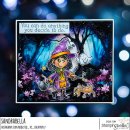 Stamping Bella, Rubber Stamp, LITTLE WITCH &amp; HER PALS