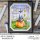 Stamping Bella, Rubber Stamp, LITTLE WITCH AT THE PUMPKIN PATCH
