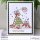 Stamping Bella, Rubber Stamp, CHRISTMAS MICE DECORATING THE TREE