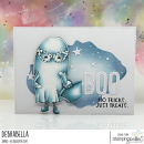 Stamping Bella, Rubber Stamp, LUNETTES GHOST
