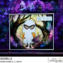 Stamping Bella, Rubber Stamp, LUNETTES GHOST