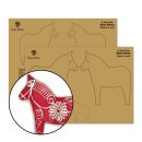 Quilling, On Edge Dalapferde Light Brown –...