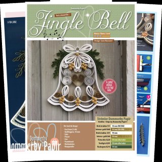 Dommerby Papir, Quilling Anleitung - Jingle Bell XL