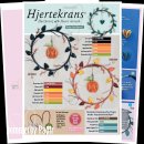 Dommerby Papir, Quilling Anleitung - Herzkranz...