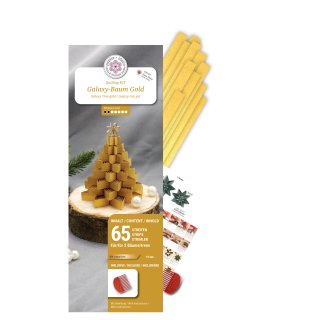 Quilling KIT, Galaxybaum, gold