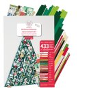 papier + ideen: Quilling Kit, Weihnachtsbaum-Adventskalender