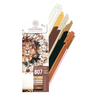 papier + ideen: Quilling Mixpack Löwen Mandala