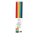 papier + ideen, Quilling Papierstreifen MIX Regenbogen, 3x450mm, 280 Streifen