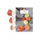 papier + ideen: Quilling Inspiration, Apfel-Lichterkette