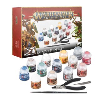 Warhammer Age of Sigmar, Paint + Tools Kit