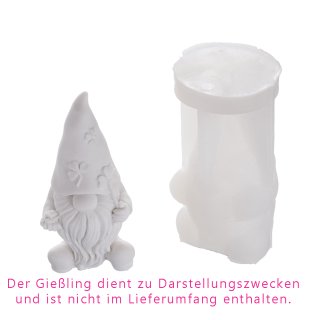 Silikonform, Wichtel, 4,9x3,1 x 9,7 cm
