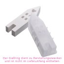 Silikonform, Haus, 4,7 x 12,7 x 2,6 cm