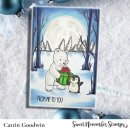 Sweet November Stamps, clear stamp, From Me to You