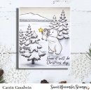 Sweet November Stamps, clear stamp, From Me to You