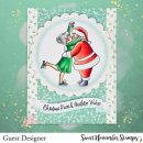 Sweet November Stamps, clear stamp, Dear Santa
