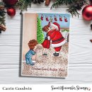 Sweet November Stamps, clear stamp, Dear Santa