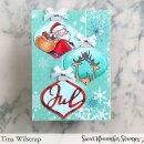 Sweet November Stamps, clear stamp, Dear Santa