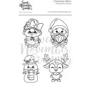 Sweet November Stamps, clear stamp, Christmas Minis