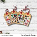 Sweet November Stamps, clear stamp, Christmas Minis