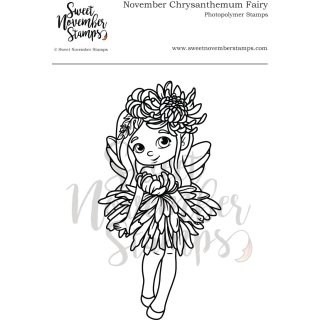 Sweet November Stamps, clear stamp, November...