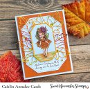 Sweet November Stamps, clear stamp, November...