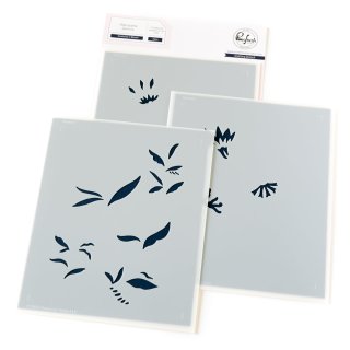 Pinkfresh Studio, Stencil, Kindness in Bloom