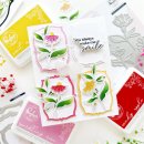 Pinkfresh Studio, Stencil, Kindness in Bloom