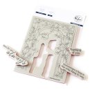 Pinkfresh Studio, cling stamp, Blooming Arch