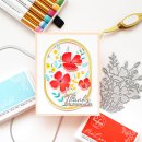 Pinkfresh Studio, press plate, Playful Petals
