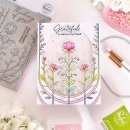 Pinkfresh Studio, cling stamp, Art Deco Floral Arch