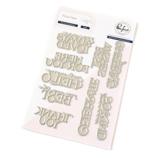 Pinkfresh Studio, press plate, Here For You